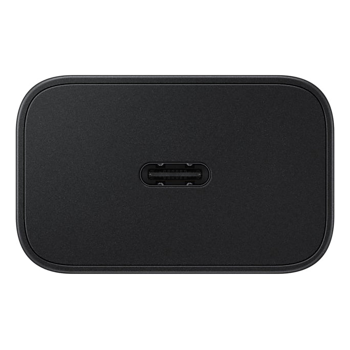 Samsung AC Charger 25W USB-C  (2024 GAN Model) - Black (No Cable)