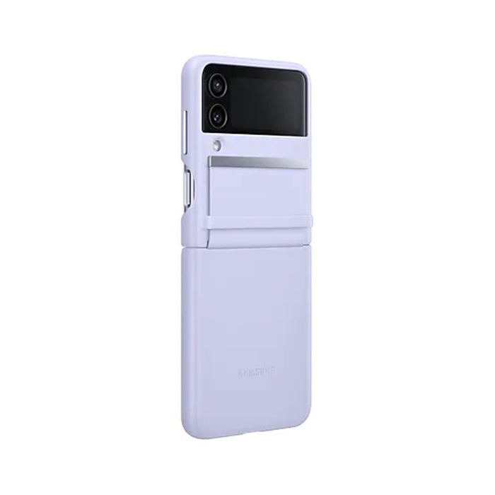 Samsung Galaxy Z Flip4 Flap Leather Cover - Serene Purple