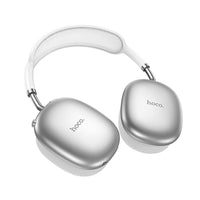 Thumbnail for Hoco W55 Plus ANC Bluetooth Headphones - Silver White