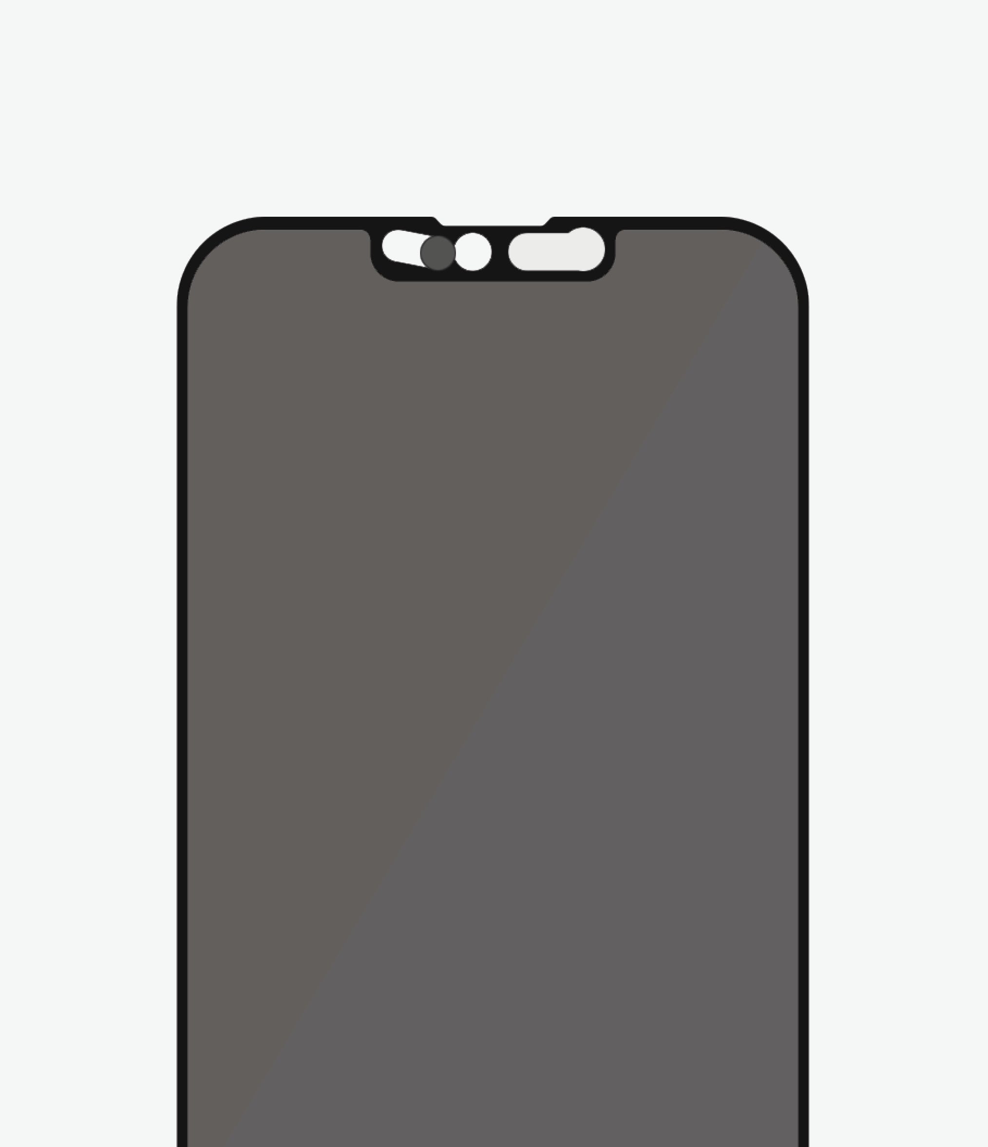 PanzerGlass Dual Privacy Screen Protector for iPhone 13/13 Pro - Crystal Clear