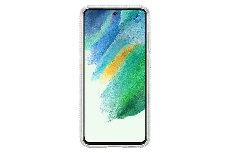 Samsung Galaxy S21FE Standing Cover - Clear