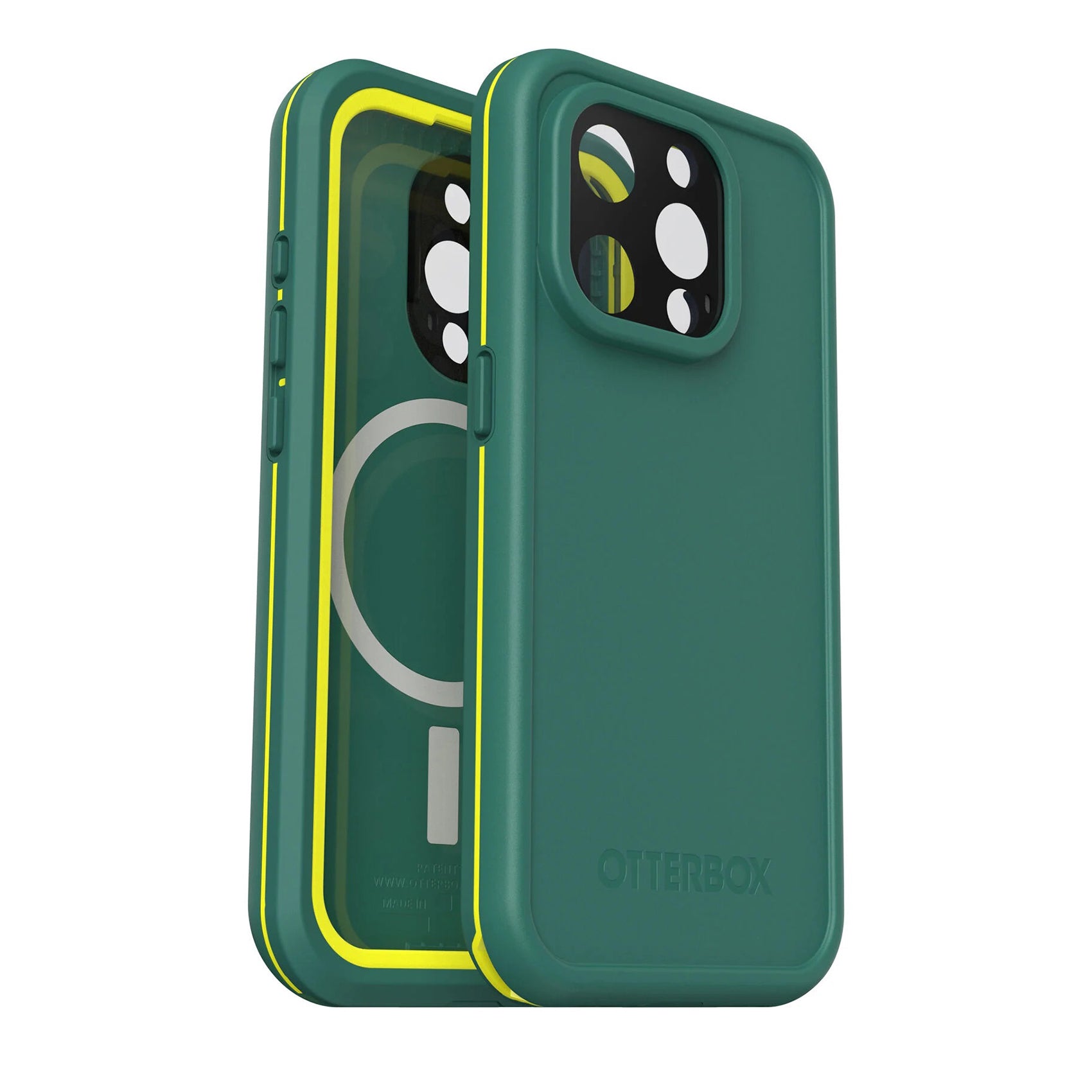 OtterBox Fre MagSafe Case for Apple iPhone 15 Plus 6.7" - Pine Green
