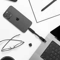 Thumbnail for Rolling Square inCharge X 100W 6 in 1 Keyring Cable - Lava Black