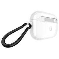 Thumbnail for Case-Mate Tough Case for AirPods Pro 3 - Clear with Black Carabiner