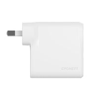 Thumbnail for Cygnett PowerPlus 45W Multi-Port AC Charger - White