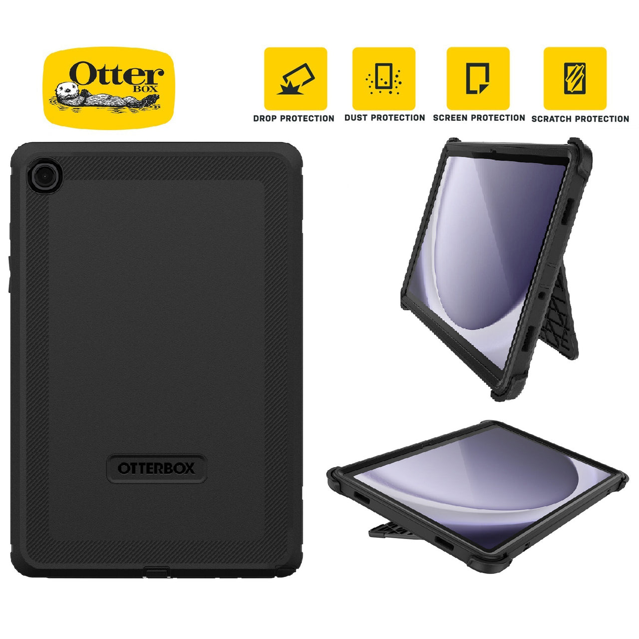 OtterBox Defender Case Samsung Galaxy Tab A9+ (11) - Black