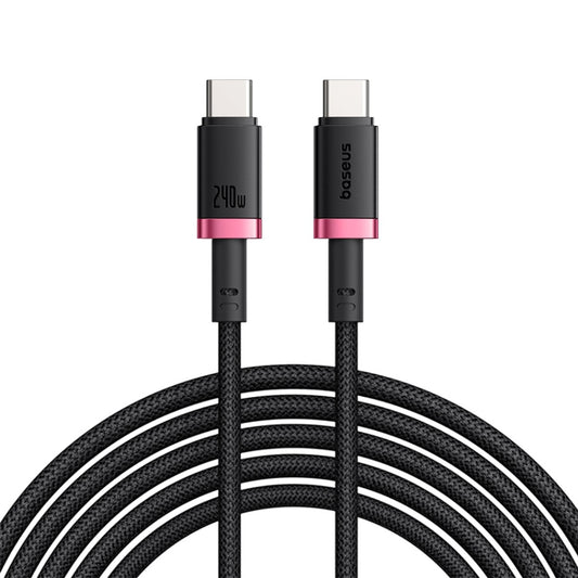 Baseus Dura Fast Charging Data Cable USB-C to USB-C 240W 1M - Black+Red