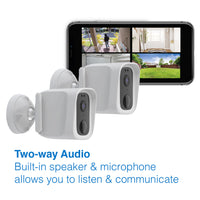 Thumbnail for Laser Smart Home Full HD Wireless Camera Twin Pack - IP65 Weatherproof