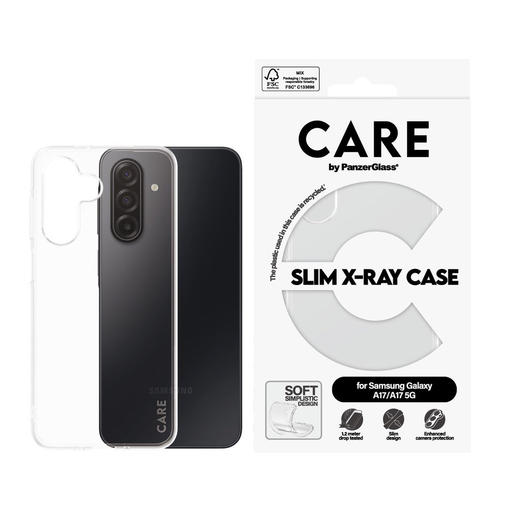PanzerGlass Care X-Ray Case for Samsung A17 / A17 5G - Clear