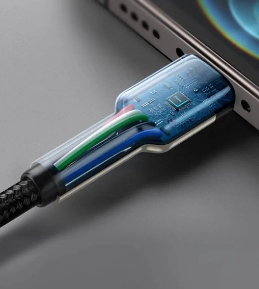 Baseus Metal Cable USB-C to Lightning PD 20W 1 metre - Black