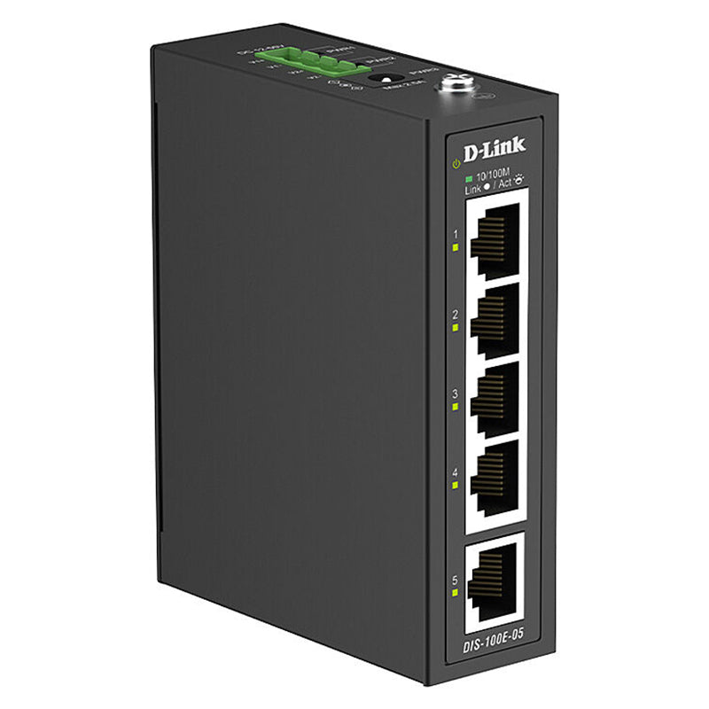D-LINK 5P Switch - Black