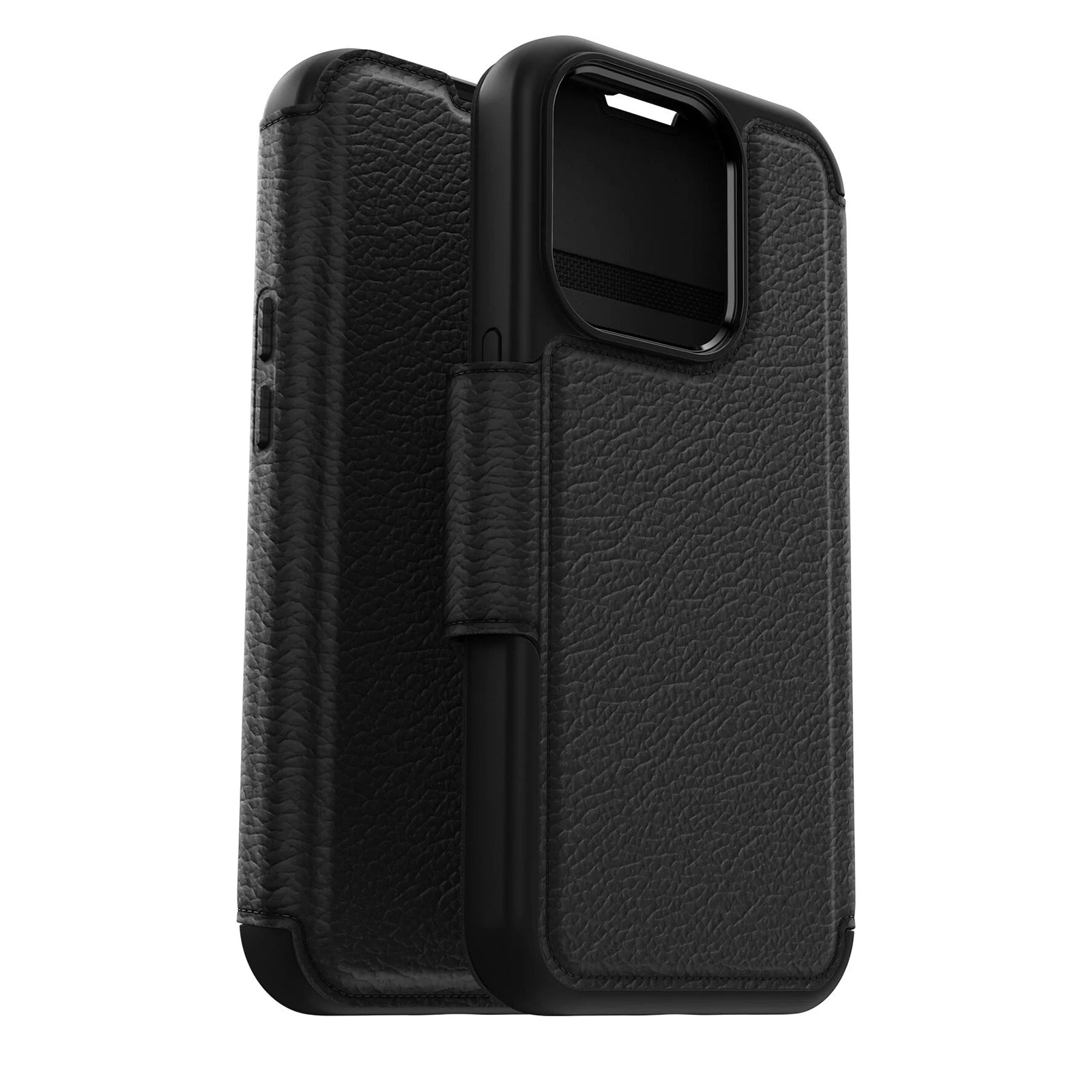 OtterBox Strada MagSafe Case for Apple iPhone 15 Pro - 6.1" - Shadow Black