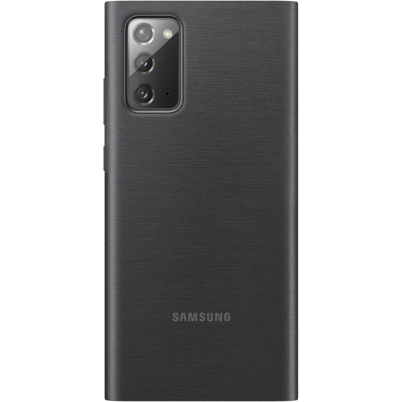 Samsung Clear View Cover Case For Galaxy Note 20 - Mystic Black