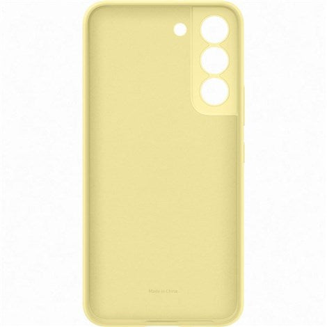 Samsung Silicone Cover for Galaxy S22 - Yellow