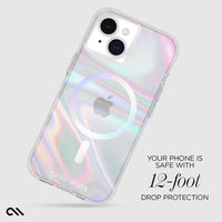 Thumbnail for Case-Mate Soap Bubble MagSafe Case For iPhone 15, 14 & 13- Iridescent