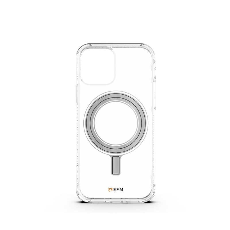 EFM Zurich Flux Case Armour Compatible with MagSafe-For iPhone 12/12 Pro 6.1 - Clear