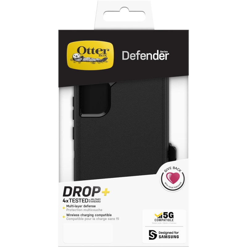 Otterbox Defender Case For Samsung Galaxy S22 (6.1) - Black