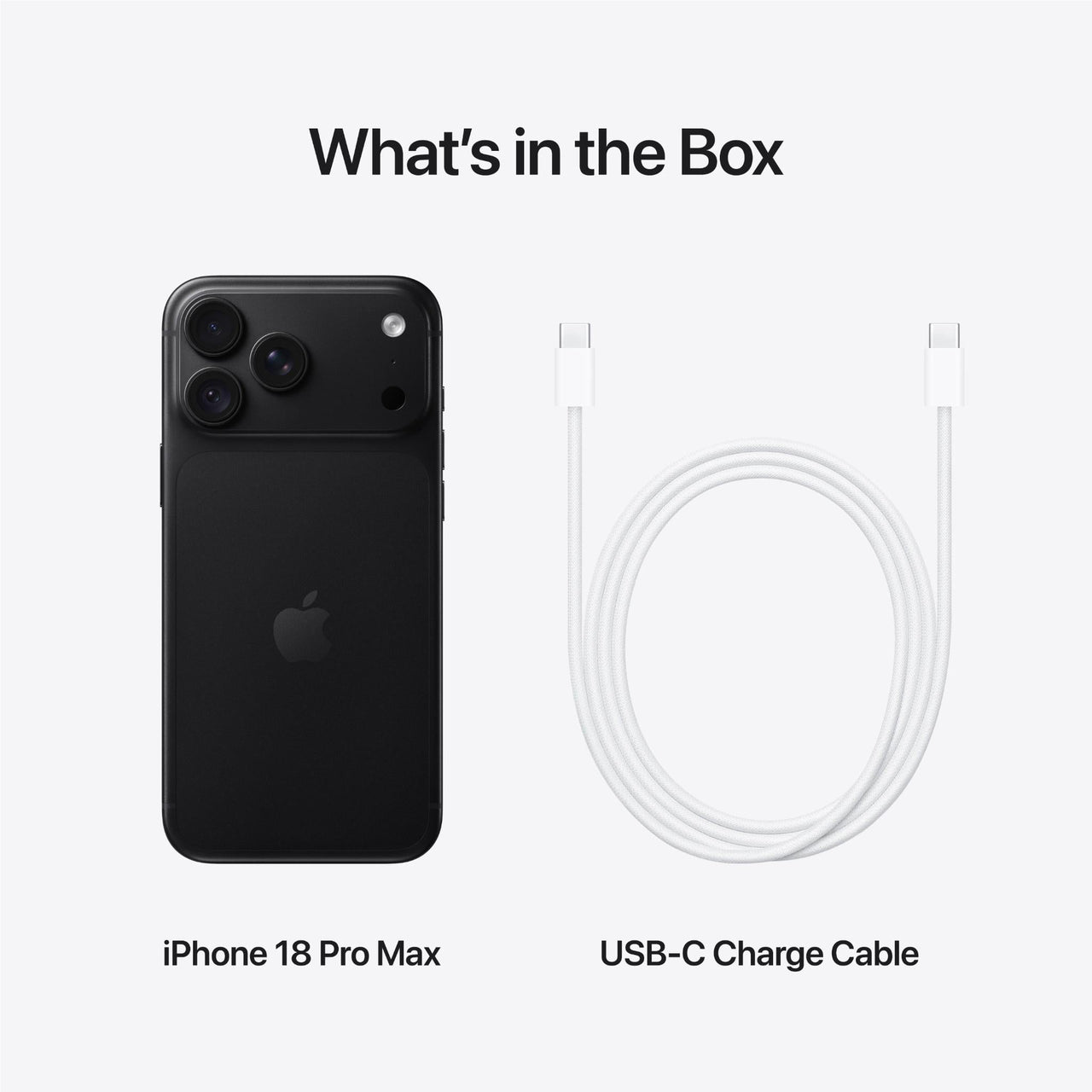 Apple iPhone 18 Pro Max 512GB - Black