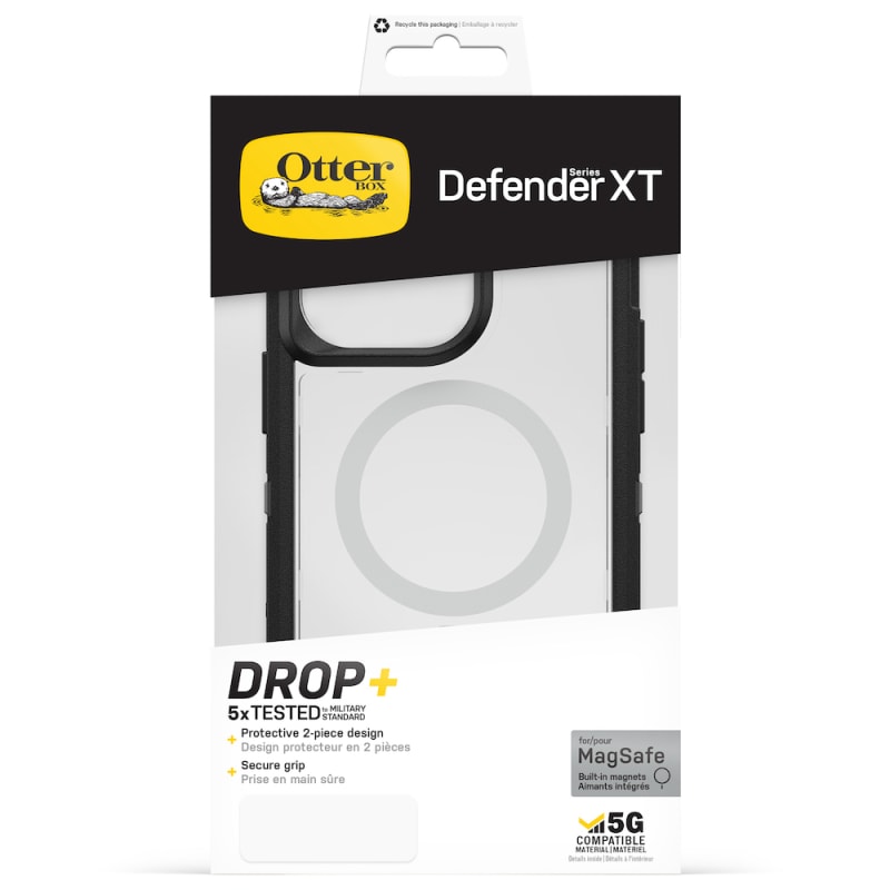 Otterbox Defender XT Clear Case for iPhone 14 Pro Max - Black/Clear