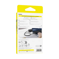 Thumbnail for Baseus Dura Fast Charging Data Cable USB-C to USB-C 240W 1M for 15 / 16 / 17 Series - Gold Black