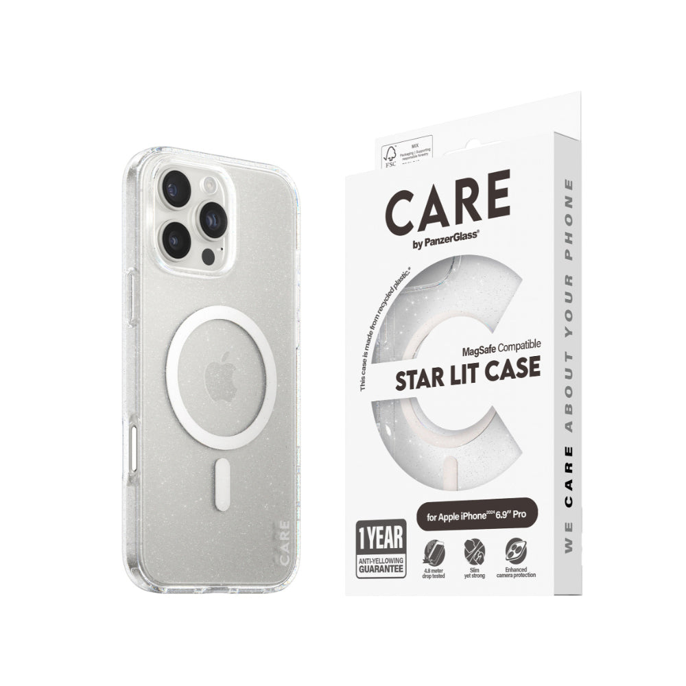PanzerGlass CARE Flagship Starlit Magsafe Case for Apple iPhone 16 Pro Max