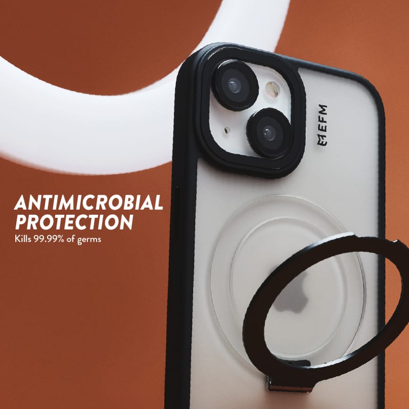 EFM Alta Case Armour with D3O Bio for iPhone 15 - 6.1" - Black