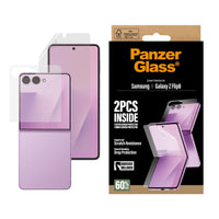 Thumbnail for PanzerGlass Screen Protector for Samsung Galaxy Z Flip8 - Clear