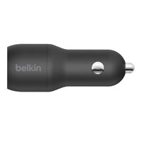 Thumbnail for Belkin Universally Compatible 24W Car Charger - Black