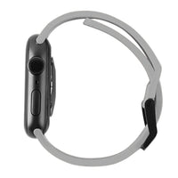 Thumbnail for UAG Scout Silicone Strap for Apple Watch (40-42mm) - Silver