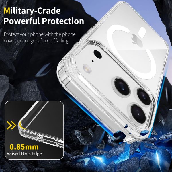 Blacktech MagSafe Case for Samsung Galaxy S26 Ultra - Clear