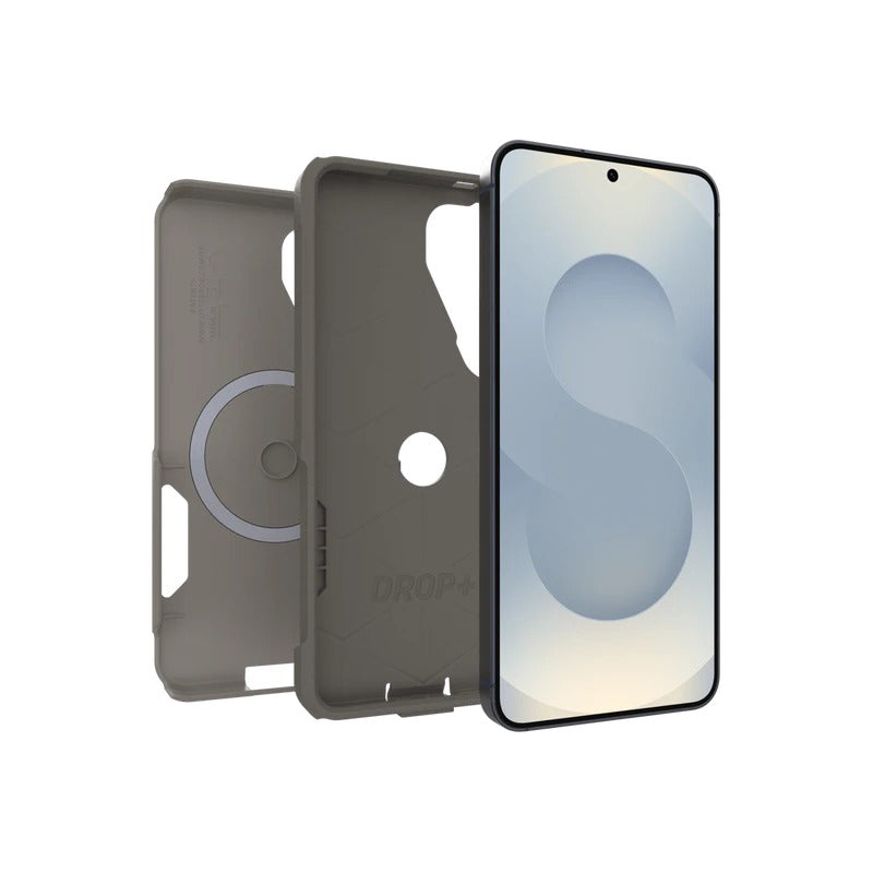 OtterBox Commuter Case with Magnets Suits for Samsung Galaxy S26 - Cottonwood Glen Cream