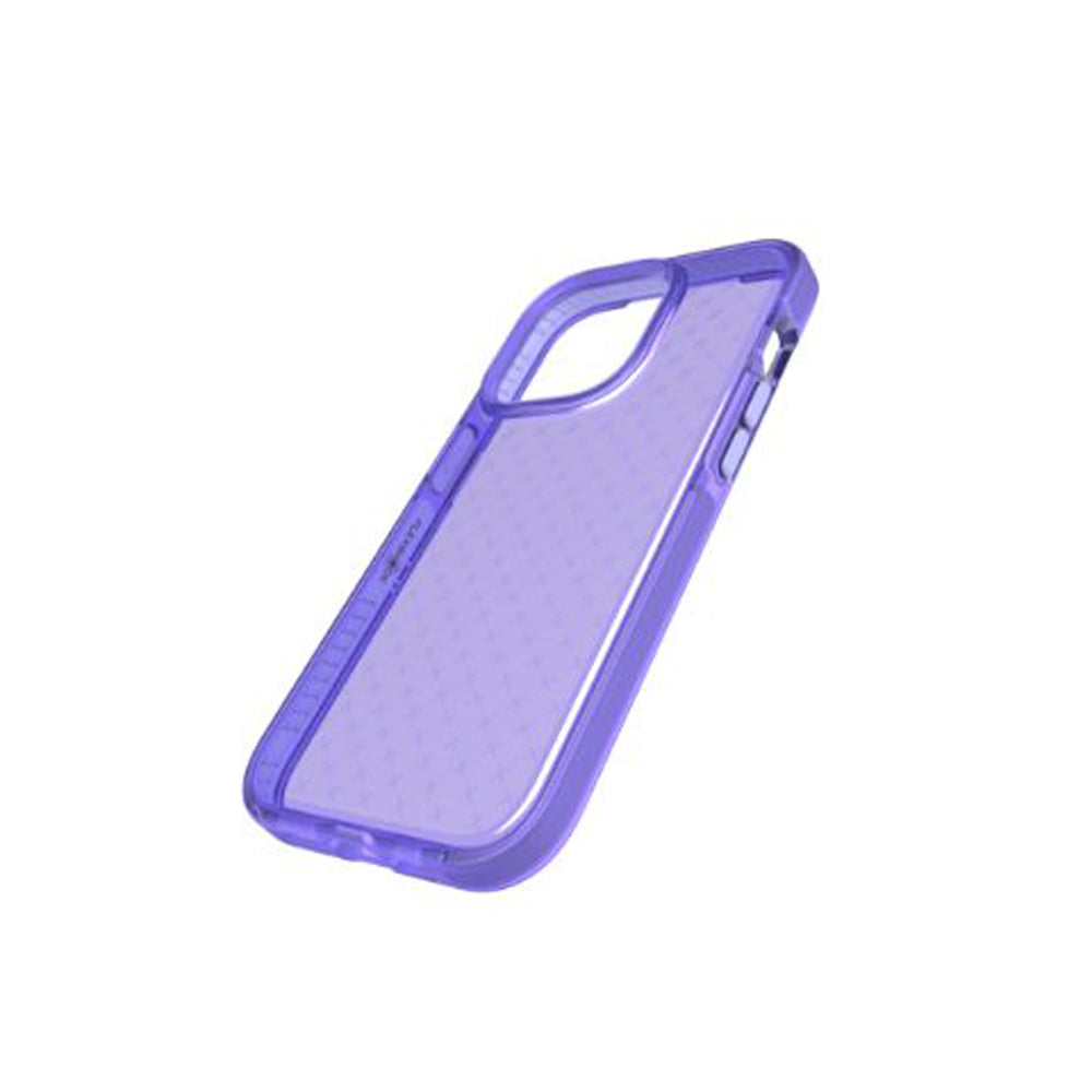 Tech21 EvoCheck Case for iPhone 14 Pro - Wondrous Purple