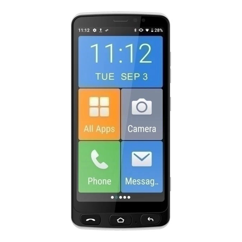 IQU SmartEasy Q50 4G 16GB Smartphone- Black