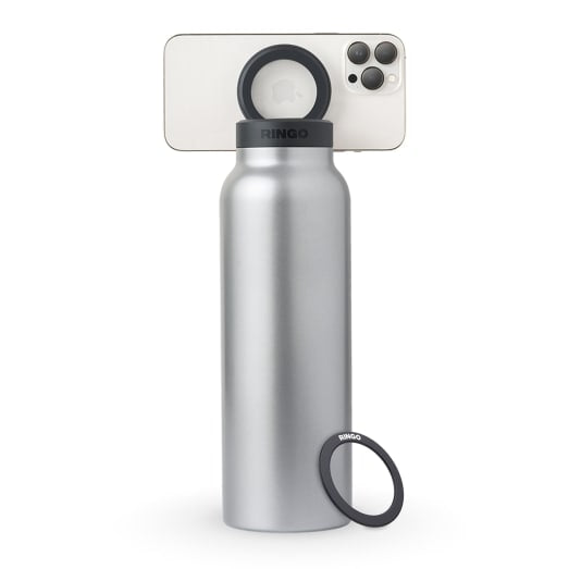 Ringo Water Bottle with Magnetic Phone Mount 950ml (32oz) - Stainless