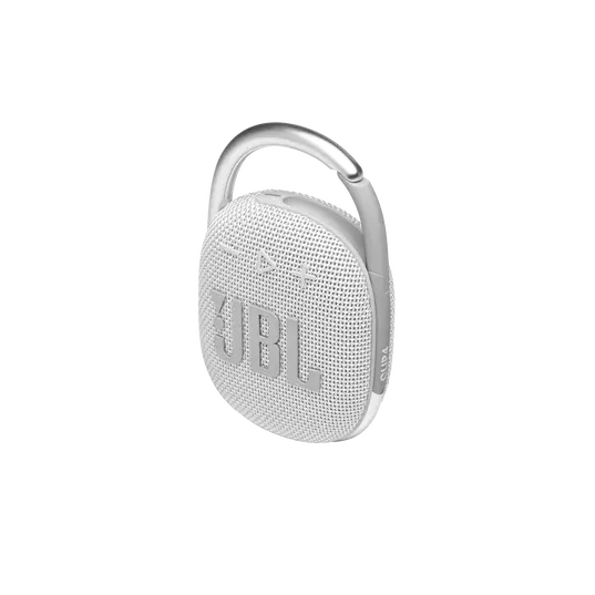 JBL Clip 4 Ultra-portable Waterproof Speaker - White