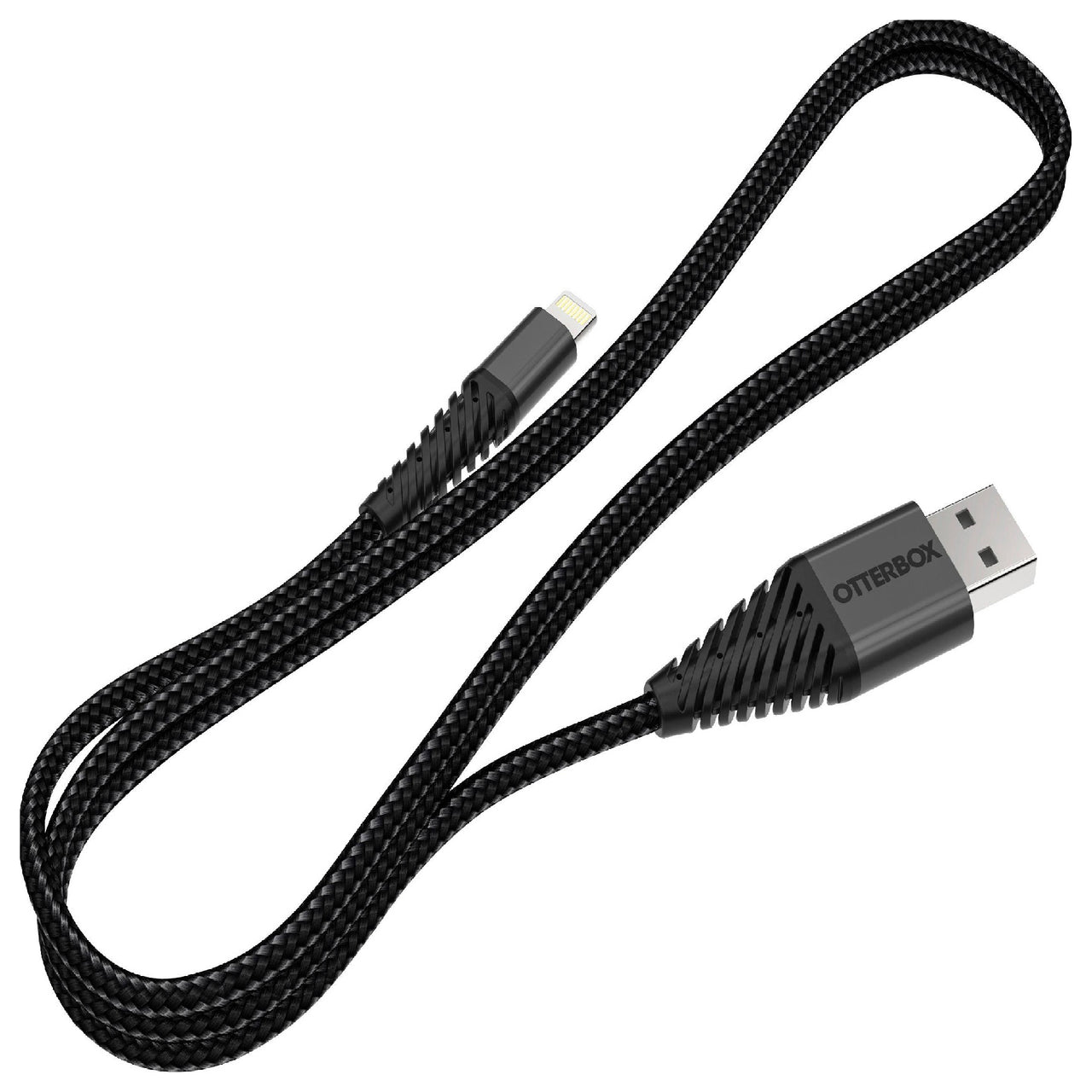 OtterBox Lightning to USB-A Cable (1M) for  Apple iPhone/iPad/MacBook - Black
