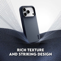CARE by PanzerGlass Fusion Fabric MagSafe Case for iPhone 18 Pro, 17 Pro - Black