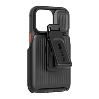 Thumbnail for Tech21 EvoMax Case with Holster for iPhone 13 Pro - Off Black