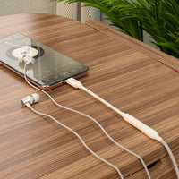 Thumbnail for Hoco Headset Adaptor USB-C to 3.5mm Adapter Cable Andriod iPad Samsung Google