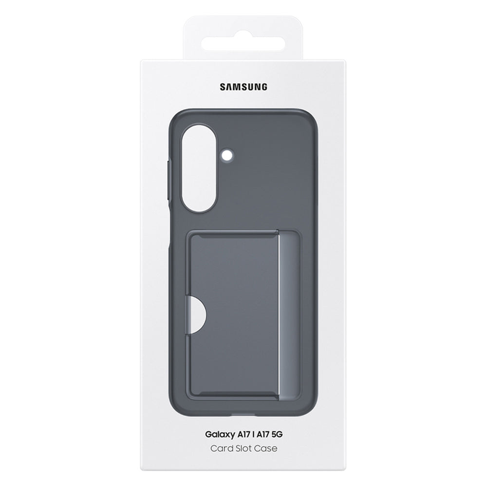Samsung Card Slot Case for Galaxy A17 - Black