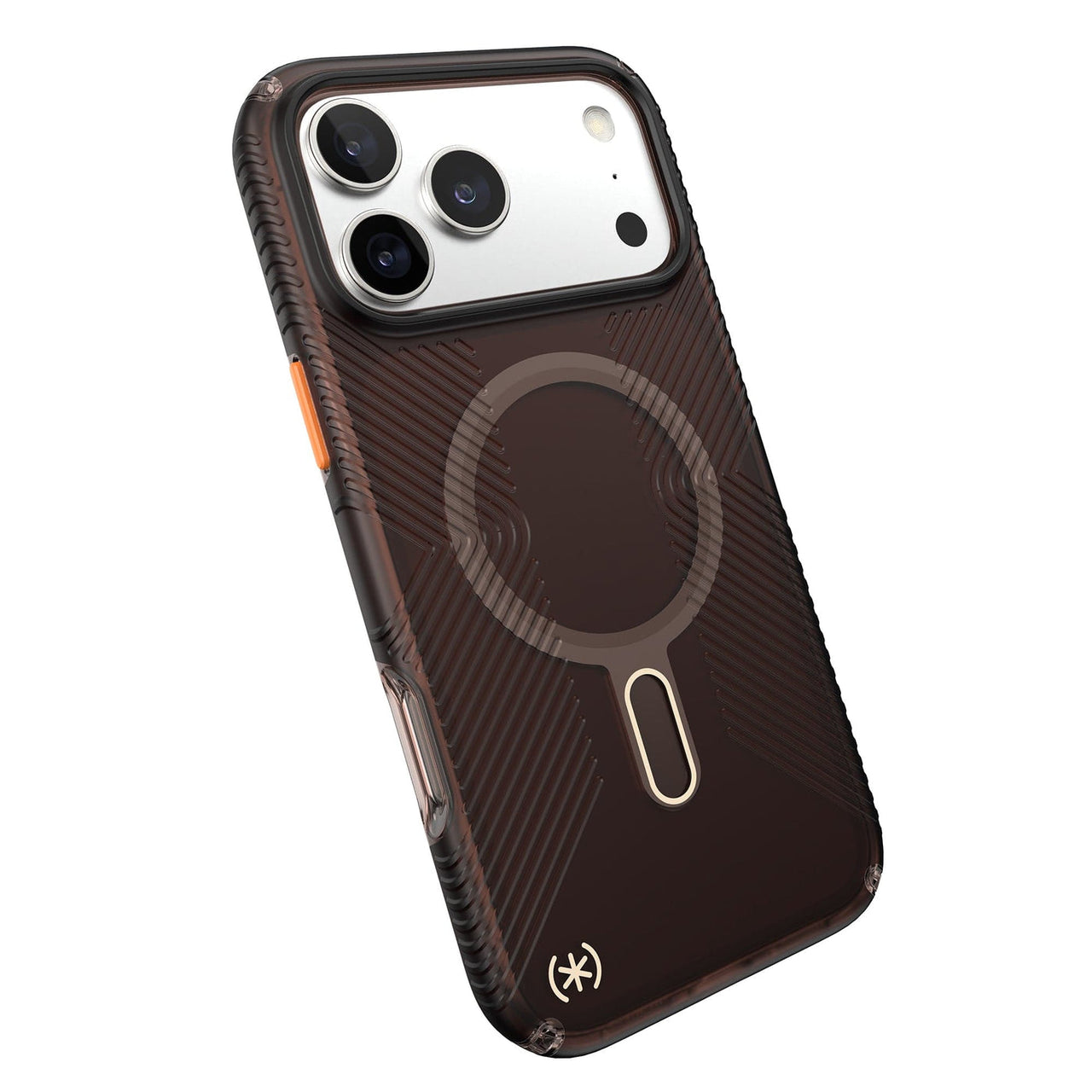 Speck Presidio Lux Grip with Clickclock for iPhone 17 Pro Max - Shade/Orng