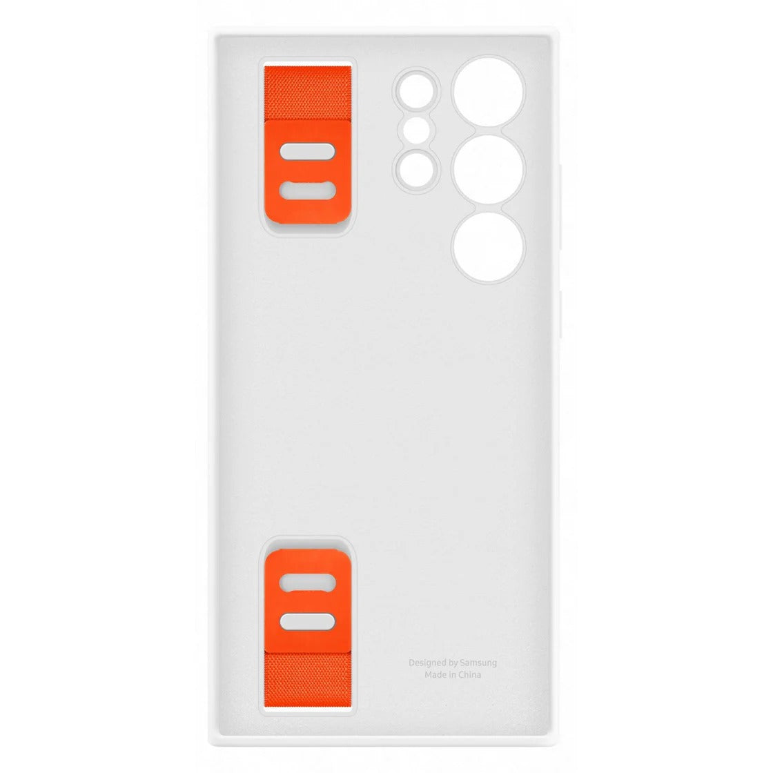 Samsung Silicone Grip Cover for Galaxy S23 Ultra - White