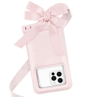 Thumbnail for Case-Mate Waterproof Floating Bow Pouch- Large in Ballet Pink