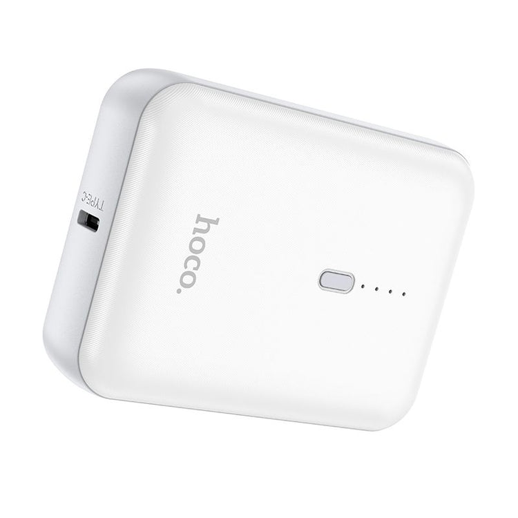 Hoco J96 5000mAh Super Portable Mini Small Fast Charging Power Bank w/ LED White