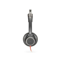 Thumbnail for Poly Plantronics Blackwire 7225, BW7225, USB-C Headset- Black