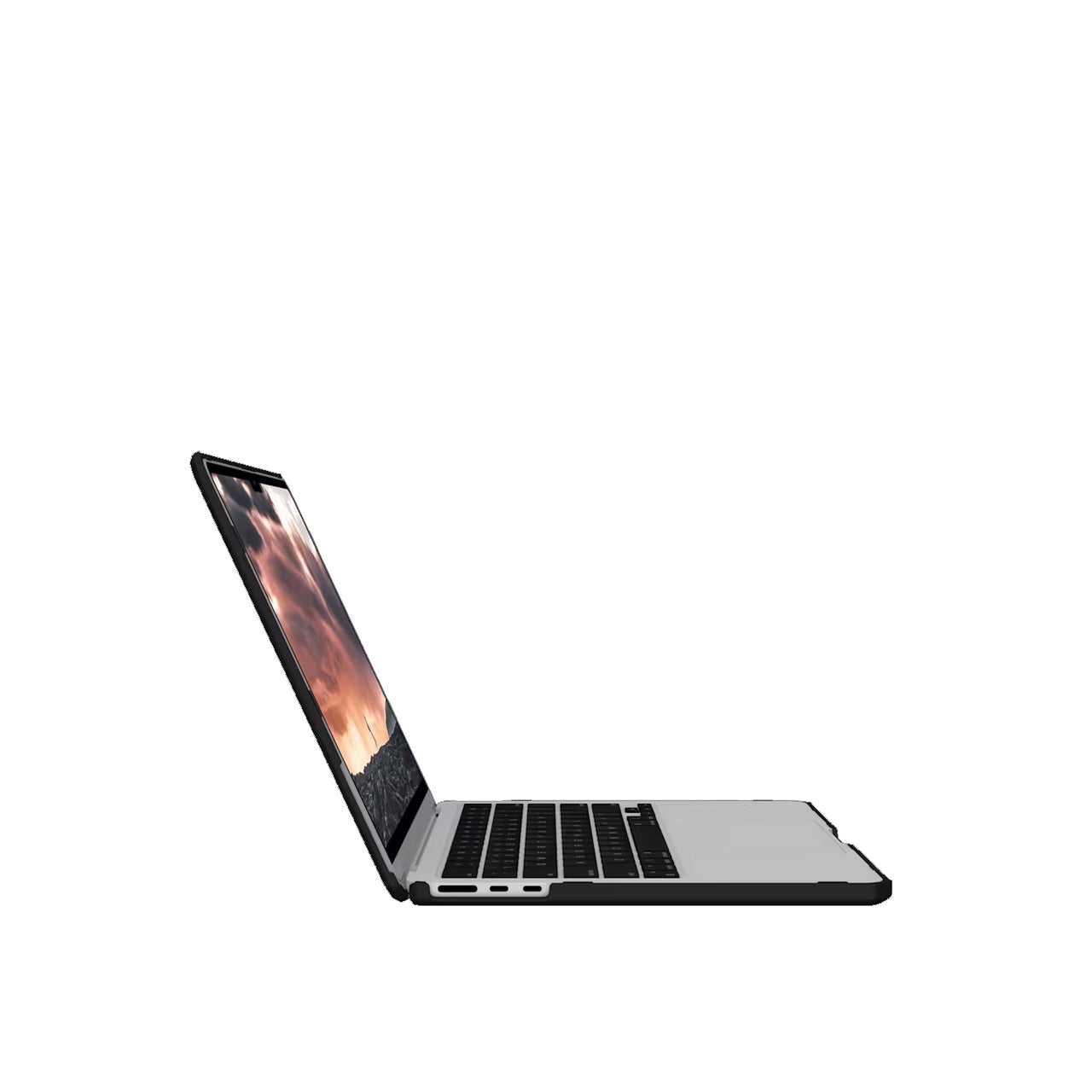 UAG Plyo Series Case for MacBook Air 13" (M5/M4/M3/M2) - Ice/Black
