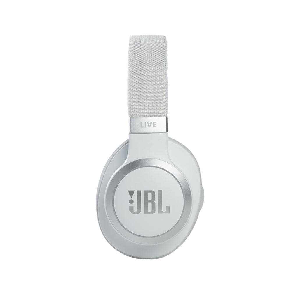 JBL Live 660NC Noise Cancelling Wireless Over-Ear Headphone - White