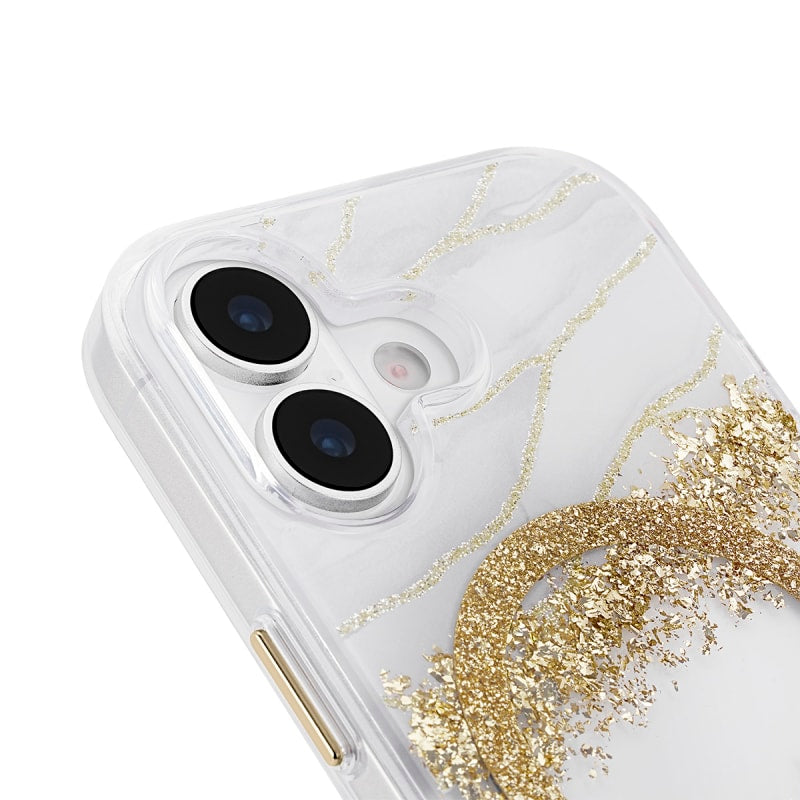 Case-Mate Karat Granite MagSafe Case for Apple iPhone 17- Gold