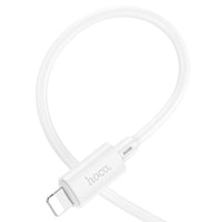 Thumbnail for Hoco X88 Gratified charging cable for iP- White