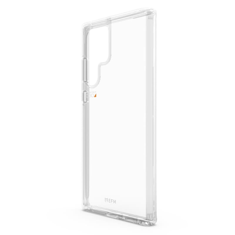EFM Aspen Case Armour with D3O Crystalex for Samsung Galaxy S22 Ultra (6.8) - Clear